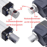 Option 90-Grad-Drehung für Front- und Rücksteckverbinder des Linearantriebs F (Modell 0044115)