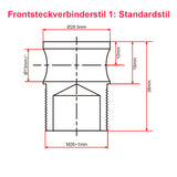 100MM 12V 24V 8000N Industrieller Linearantrieb Elektrozylinder (Modell 0041541)