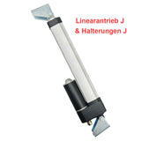 Leiser & wasserdichter Linearantrieb mit einstellbaren elektronischen Magnetschaltern und Fernbedienung (Modell 0043084-3)