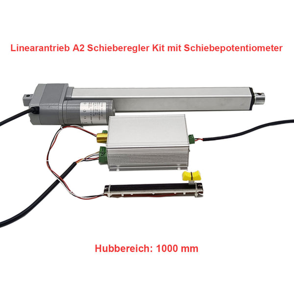 1000-1500mm linearantrieb schieberegler kit mit externem schiebepotentiometer
