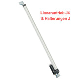 1000MM 3500N Linearantrieb Leise mit Einstellbarem Hub – IP67 Wasserdicht mit Reed Magnetschalter (Modell 0041947-4)
