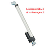 500MM 3500N Linearantrieb Leise mit Einstellbarem Hub – IP67 Wasserdicht mit Reed Magnetschalter (Modell 0041942-4)