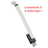 Linearantrieb IP67 Wasserdicht & Leise für Kellertür – Max. Schubkraft 3500N 450MM Hub (Modell 0041941-7)
