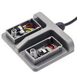 Momentan Doppel-Fußschalter / Fußpedal für DC-Linearantrieb / Motor (Modell 0044107)
