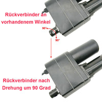 100MM 12V 24V 8000N Industrieller Linearantrieb Elektrozylinder (Modell 0041541)