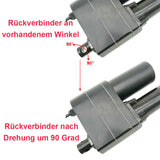 300MM Hochleistungs Linearantrieb Industrie mit Hall Sensor für Synchronisierte Steuerung (Modell 0041606-1)