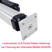 3500N IP67 Wasserdichter Linearantrieb mit Magnetischer Endschalter – 400 mm einstellbarem Hub (Modell 0041940-3)