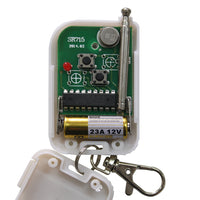 2 Knöpfe 100M RF Fernkontroller Sender mit Schiebedeckel (Modell 0021005)